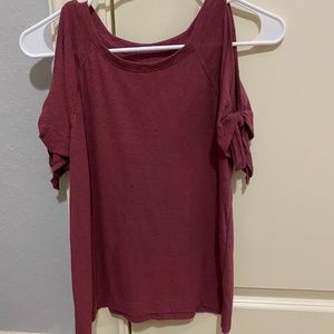 Abercrombie Tie Sleeve Shirt